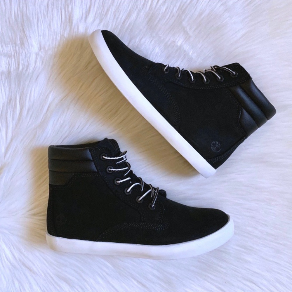 Timberland Women’s Black Dausette Sneaker Boots - Picture 6 of 8